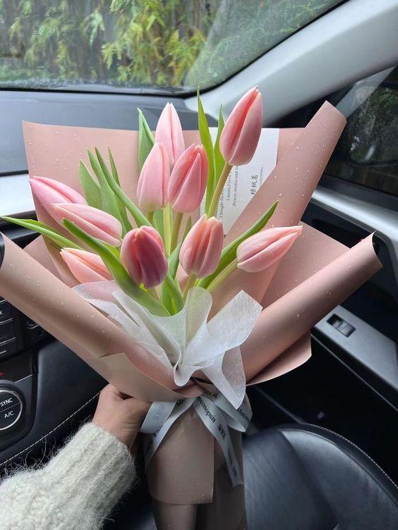 Whisper of Dawn Pastel Posies